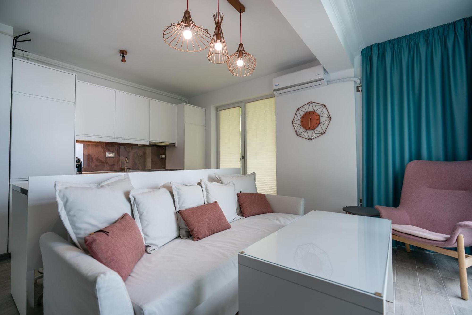 Promenada Apartments Beach Resort Mamaia Nord Năvodari Rum bild