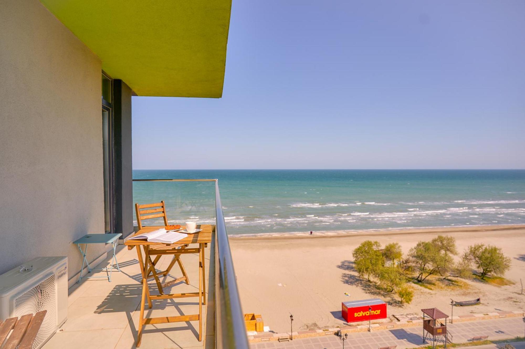 Promenada Apartments Beach Resort Mamaia Nord Năvodari Rum bild